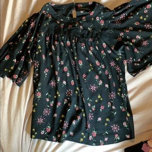 Lane Bryant Flutter Sleeve Shirt